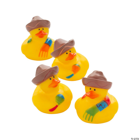 Fiesta Rubber Ducks - by the dozen