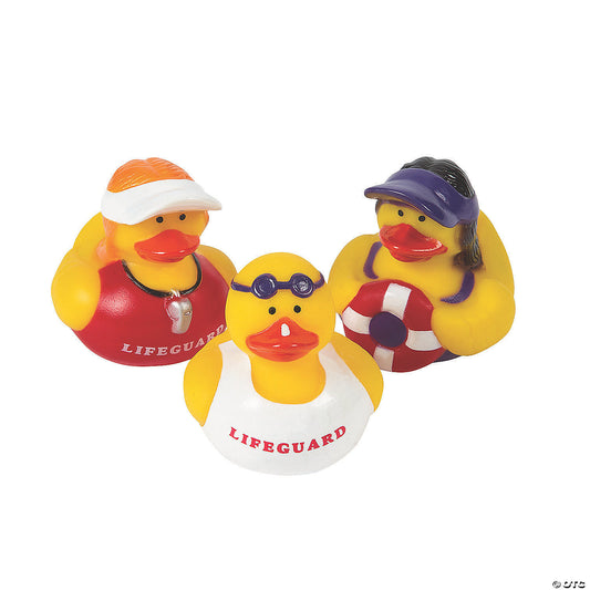 Lifeguard Rubber Ducks - by the dozen