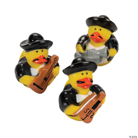 Mariachi Rubber Ducks - by the dozen