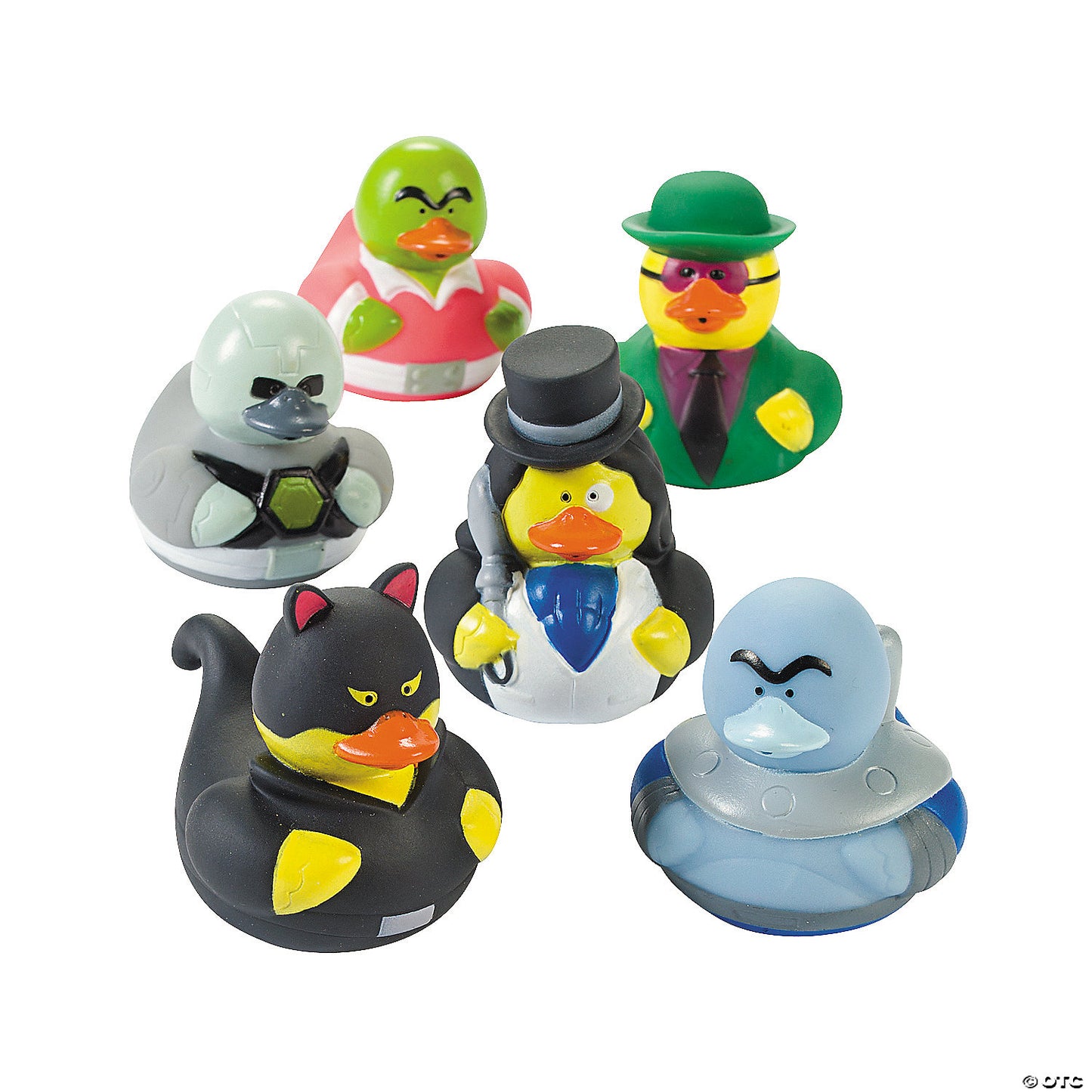 Super Villain Rubber Ducks - by the dozen