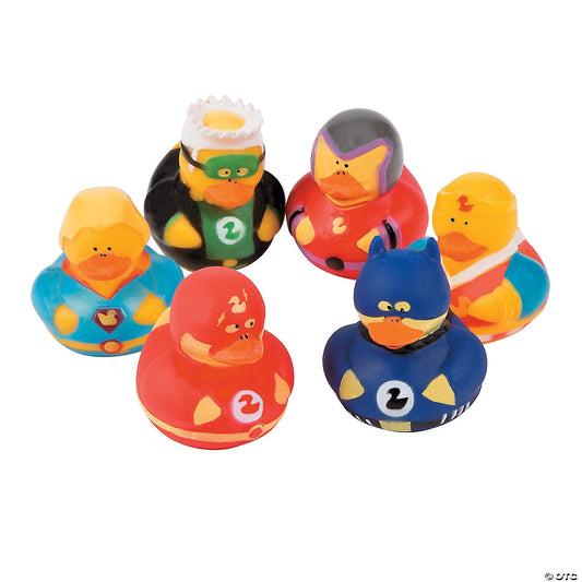Superhero Rubber Ducks - by the dozen
