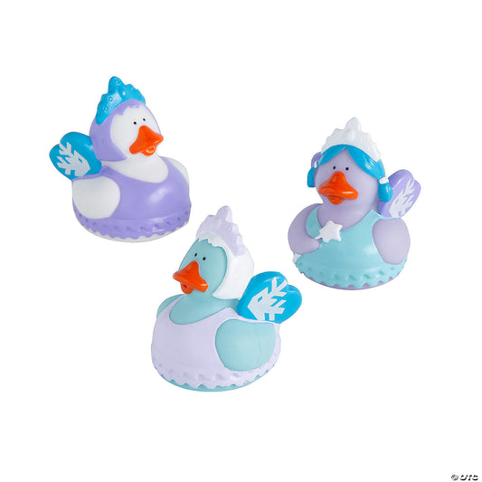 Winter Fairy Rubber Ducks - by the dozen