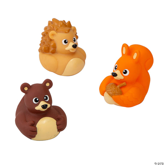 Woodland Animal Rubber Ducks