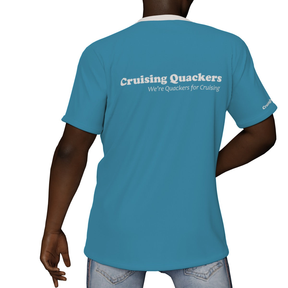 Cruising Quacker Team V-neck T-shirt
