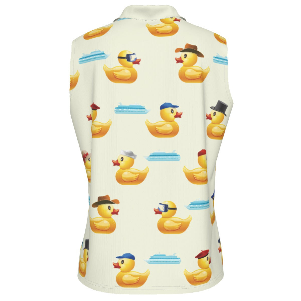 Bring on the Ducks!  Women's Sleeveless POLO Shirt