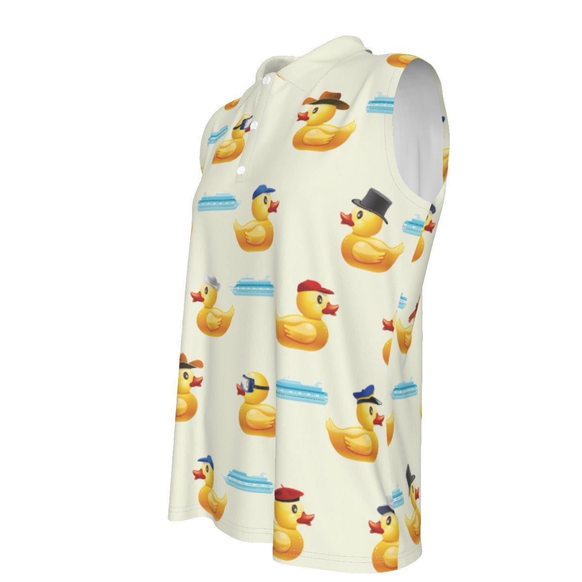 Bring on the Ducks!  Women's Sleeveless POLO Shirt