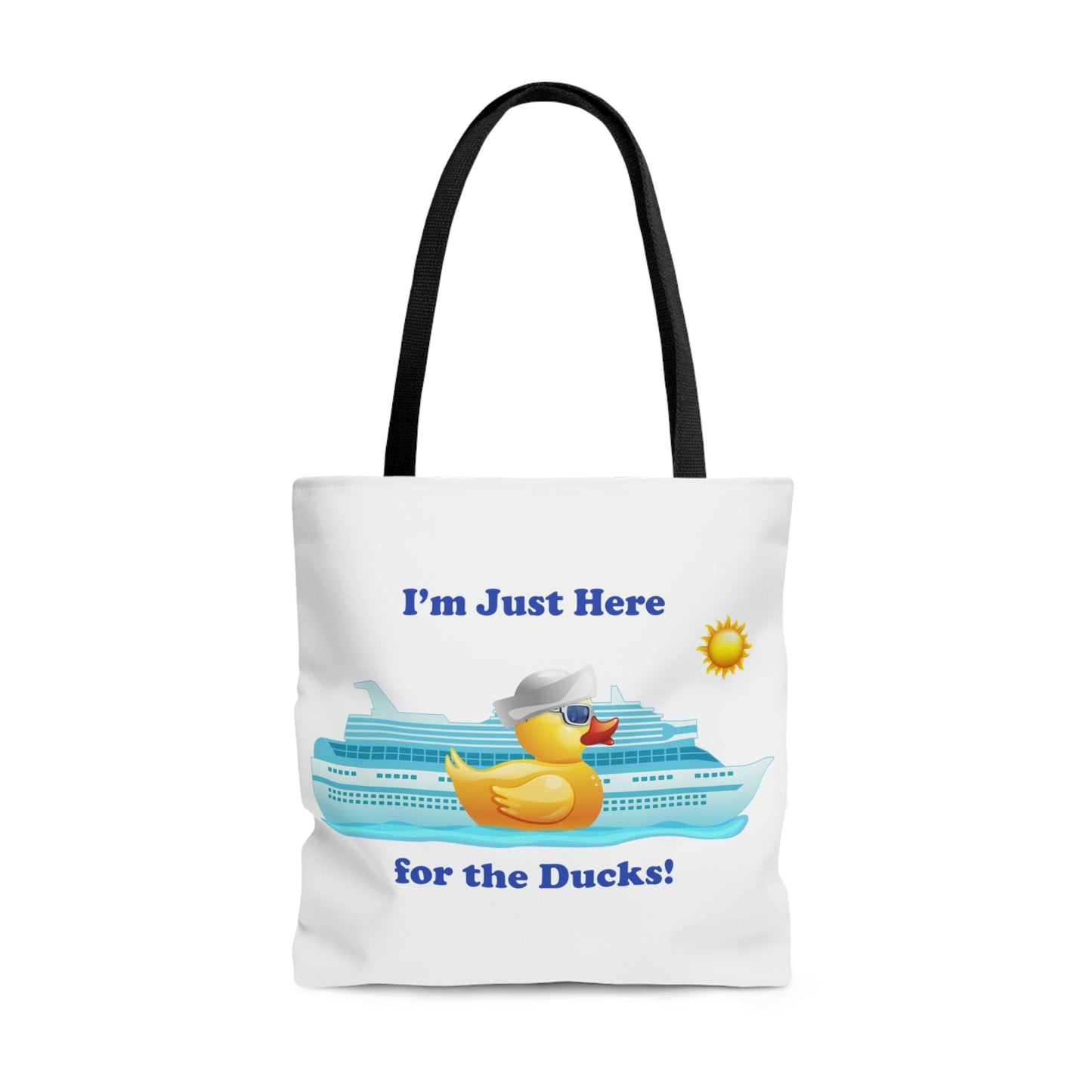 Tote Bag - I'm just here for the ducks