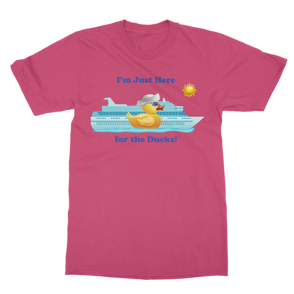 Im just here for the ducks Classic Adult T-Shirt