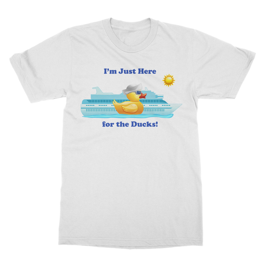 Im just here for the ducks Classic Adult T-Shirt